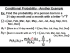 Conditional Probability (of a Person Born)