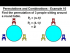 Permutations and Combinations - Example 10