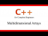 Multidimensional Arrays