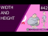 Width & Height