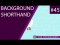 Background Shorthand
