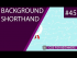 Background Shorthand