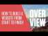 Series Overview: How to build a professional website from start to finish