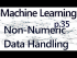Handling Non-Numeric Data