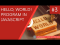 Hello World! in JavaScript