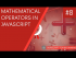 Basic Mathematical Operators