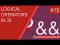 Logical Operators