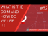 What is the DOM in JavaScript?