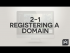 Registering a Domain