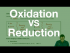 Understanding Oxidation versus Reduction