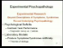 Psychopathology and Psychotherapy I