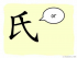The Story of Chinese Character : 氏