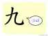 The Story of Chinese Character :九