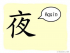 The Story of Chinese Character :夜