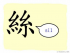 The Story of Chinese Character : 絲