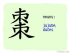 The Story of Chinese Character : 棗