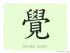 The Story of Chinese Character :覺