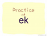 Sound of Cantonese : ek