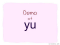 Sound of Cantonese : yu