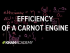 Efficiency of a Carnot engine | Thermodynamics | Physics | Khan Academy