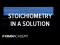 Another Stoichiometry Example in a Solution