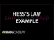 Hess's law example | Thermodynamics | Chemistry | Khan Academy