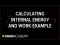 Calculating internal energy and work example | Chemistry | Khan Academy