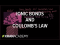 Ionic bonds and Coulombs law