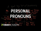 Personal pronouns | The parts of speech