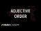 Adjective order | The parts of speech