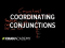 Coordinating conjunctions | The parts of speech