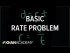 Basic rate problem | Linear equations