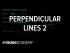 Perpendicular lines 2