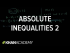 Absolute inequalities 2 | Linear equations