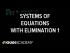 Example 2: Solving systems by elimination | Systems of equations | 8th grade