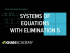 Example 3: Solving systems by elimination | Systems of equations | 8th grade