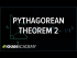 Pythagorean theorem 2 | Right triangles and trigonometry | Geometry
