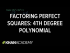 Example 5: Factoring a fourth degree polynomial using the 