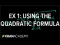 Example 1: Using the quadratic formula | Quadratic equations