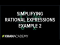 Simplifying rational expressions 3 | Polynomial and rational functions I