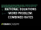 Applying rational equations 1 | Polynomial and rational functions I