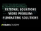 Applying rational equations 3 | Polynomial and rational functions I