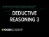 Deductive reasoning 3 | Sequences, series and induction | Precalculus