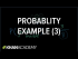 Finding probability example 3 | Probability and combinatorics | Precalculus