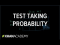 Test taking probability and independent events | Precalculus