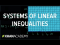 Systems of linear inequalities word problems example I