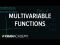 Multivariable functions