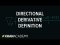 Directional derivative, formal definition