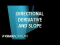Directional derivatives and slope
