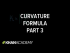 Curvature formula, part 3